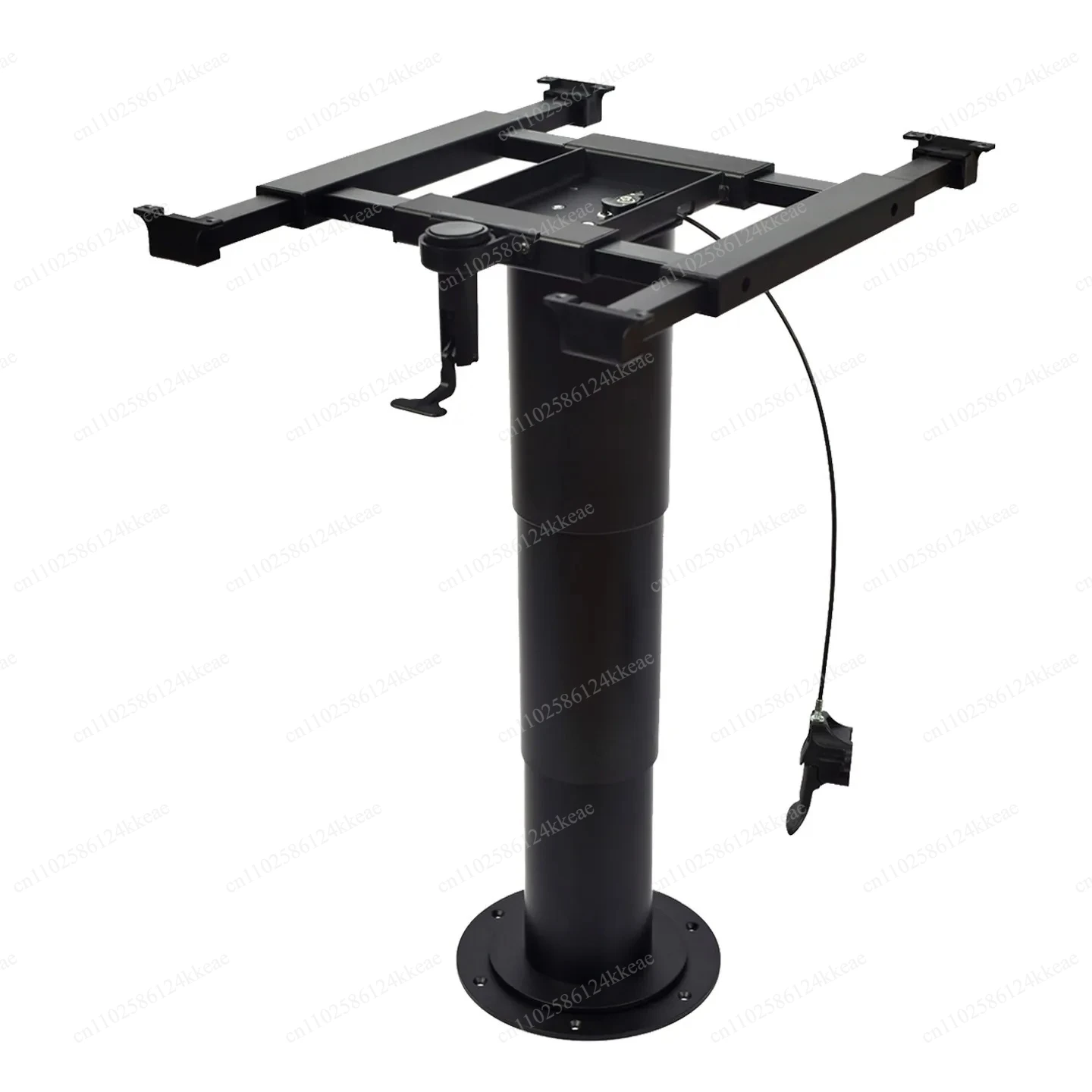 Camper table legs with pneumatic lift and four-way adjustable function 35-73cm one-button height lift
