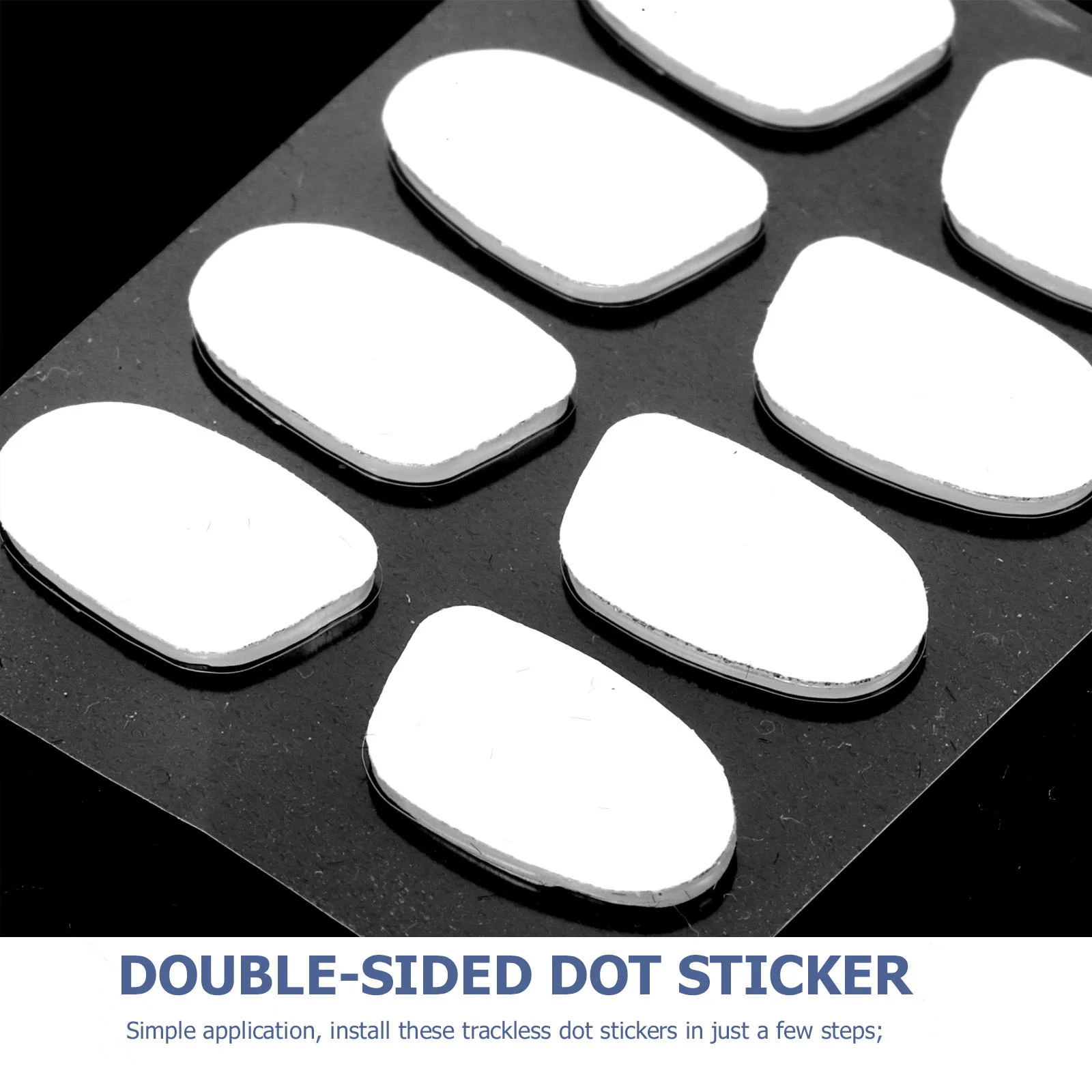 80 Pcs Double-sided Tape for Model Figures Small Sticker Adhesive Pads Convenient Stickers Self Craft