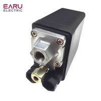 Heavy Duty Air Compressor Pressure Switch Control Valve 90 PSI -120 PSI Air Compressor Switch 1 / 4 Port Control Controller 220V