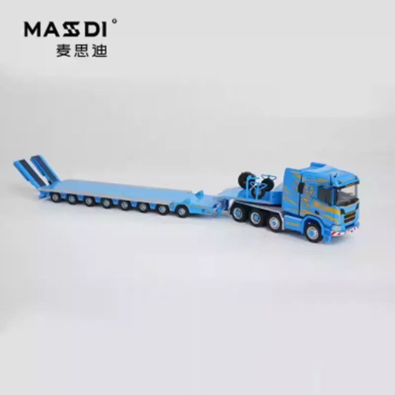 Massdi 1/64 scn1106 scn1110 caminhão de reboque/hummer h1 m1151/gaz tigre tanque liga modelo carro coleção estática presentes do feriado brinquedos