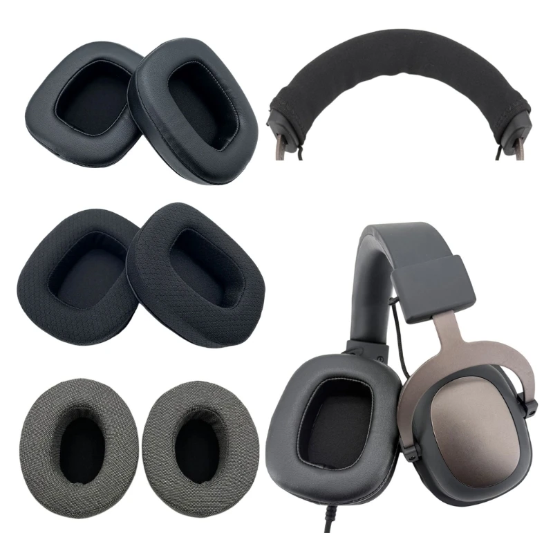0XLB Comfortable Earpads and Headband Cushion for H510 H520 H710 Replacement Part - view 6