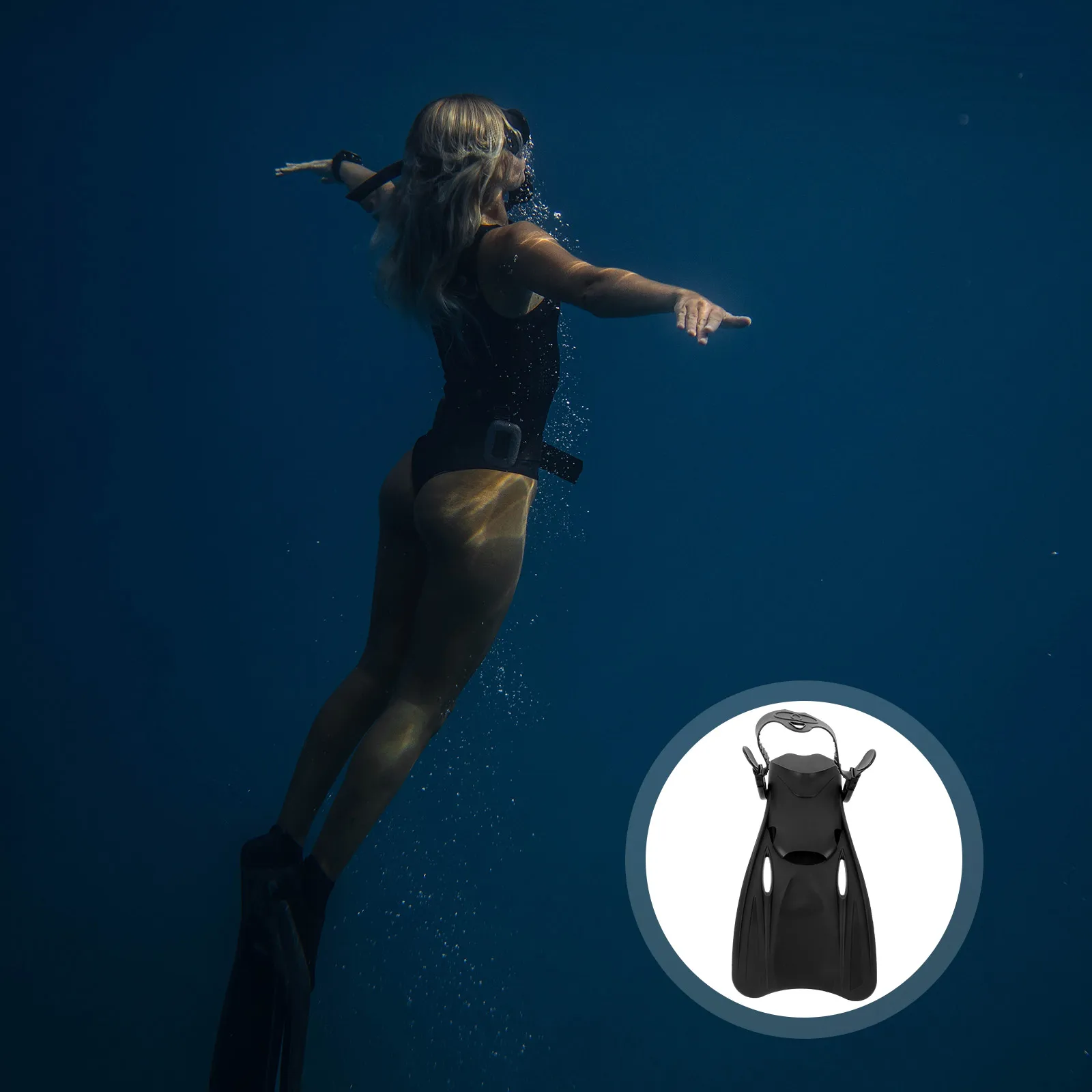

Diving Fins Swim Accessories Training Snorkeling Gear for Adults Swimming Aldult