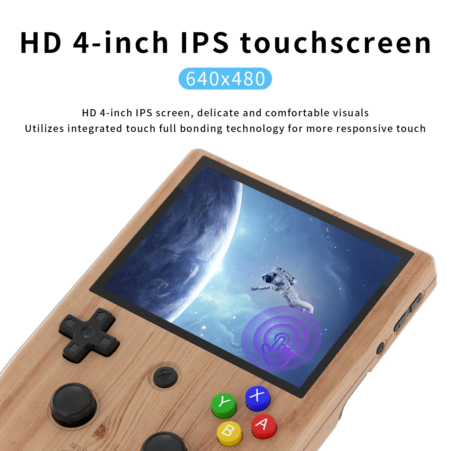Consola de Videojuegos Portátil Anbernic RG405V, Pantalla Táctil HD IPS de 4 Pulgadas, Sistema Android 12, T618 de 64 Bits, Wifi, Reproductor de Juegos Retro Portátil
