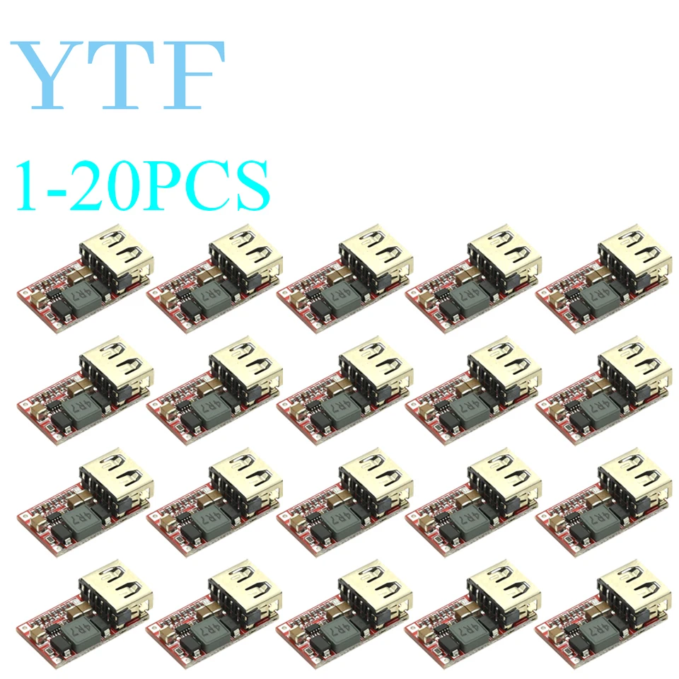

1-20PCS 6-24V 12V/24V To 5V 3A CAR USB Charger Module DC Buck Step Down Converter 12V 5V Power Supply Module