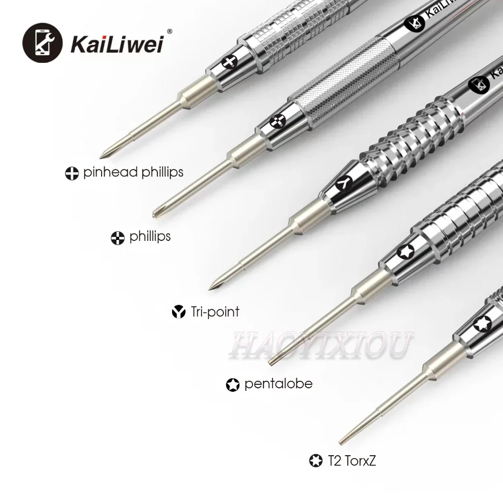 KAILIWEI 041 High Precision Mini Screwdriver Y0.7 Bits Set for Iphone Android Mobile Phone Electric Repair Disassembly Tool