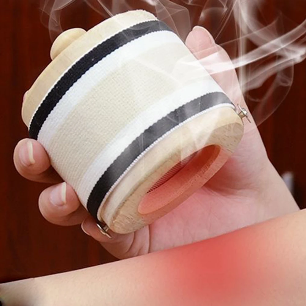 

VAIDOYA Portable Smokeless Moxibustion Box Household Chinese Moist Moxa Therapy for Muscle Pain Headache, Household Daily Use