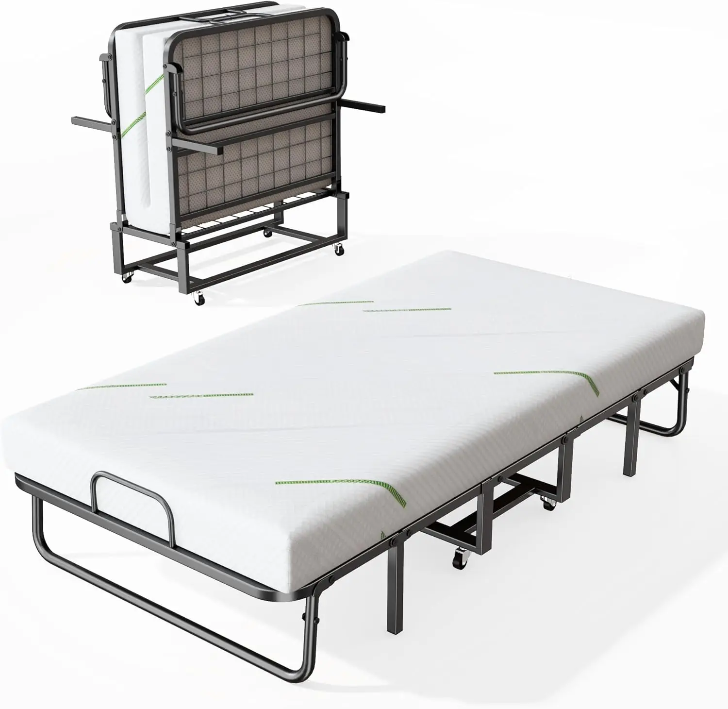 Bed With Mattress F… - image