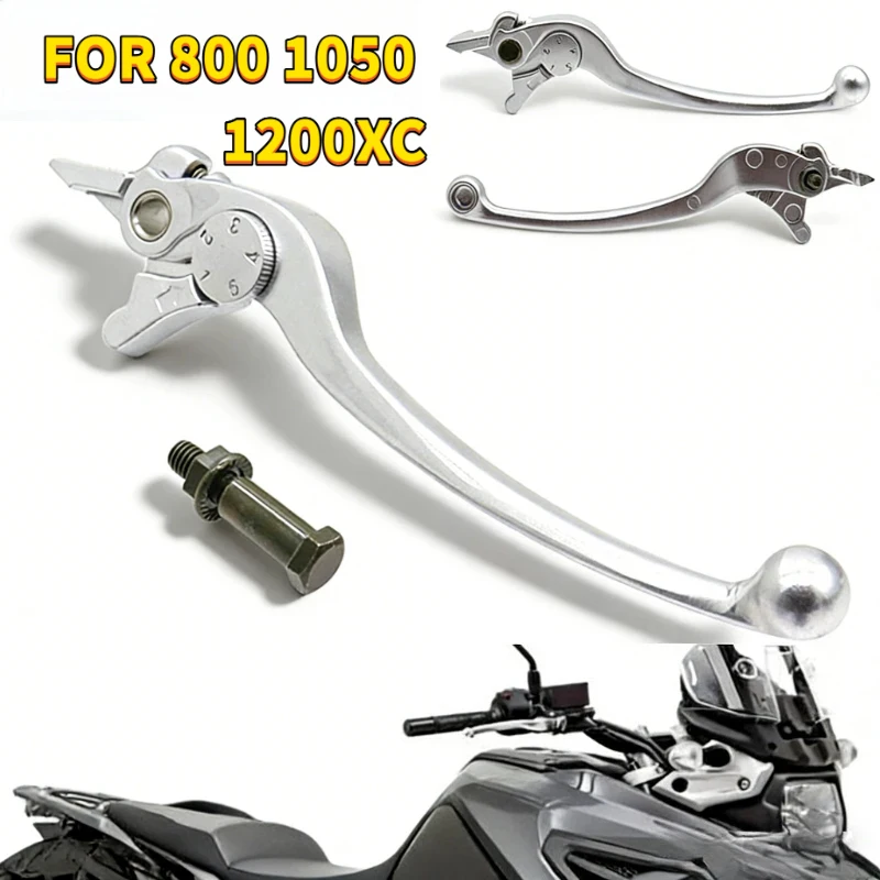 For Triumph Tiger 800 1050 1200XC Street Triple for Scrambler 900 Aluminum Brake Lever Levers Adjustable Handlebar