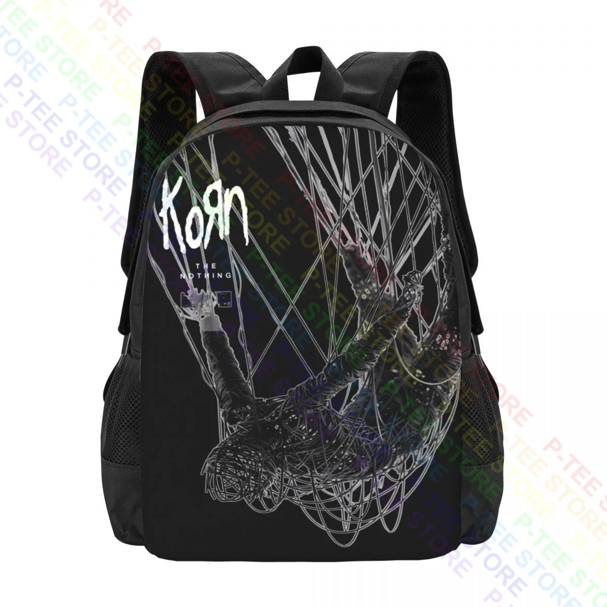 New Korn The Nothing Rock Band Nu Metal Winter Tour 2020Backpack Large Capacity Vintage School Sport Bag