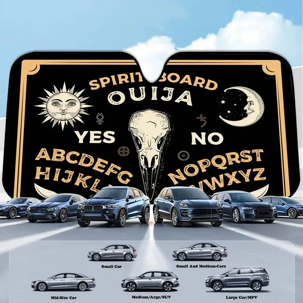 

Солнцезащитный козырек для лобового стекла автомобиля с дизайном доски Уэйдж, забавный, складной, защита от УФ-лучей, для переднего стекла