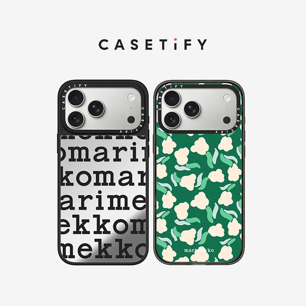 

CASETiFY Marimekko Series Magnetic Drop-proof Case for iPhone 13 14 15 16 17 Pro Max Air Plus Protect Cover