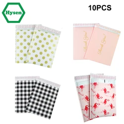 10Pcs Bubble Mailer 18x23 forniture di spedizione buste sacchetti postali abbigliamento Business Packaging Self Seal grazie Bag