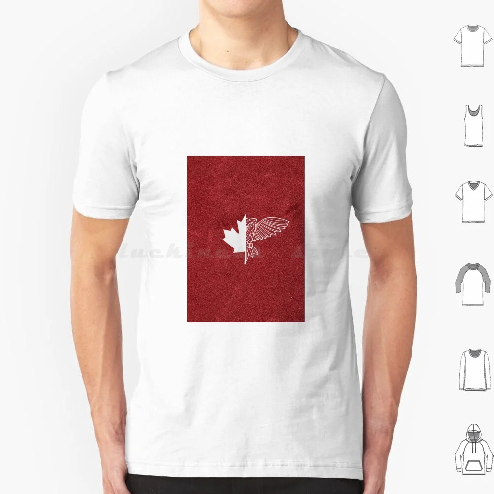 

Футболка Canada 6xl, хлопковая крутая футболка с рисунком Canada Drake Owl