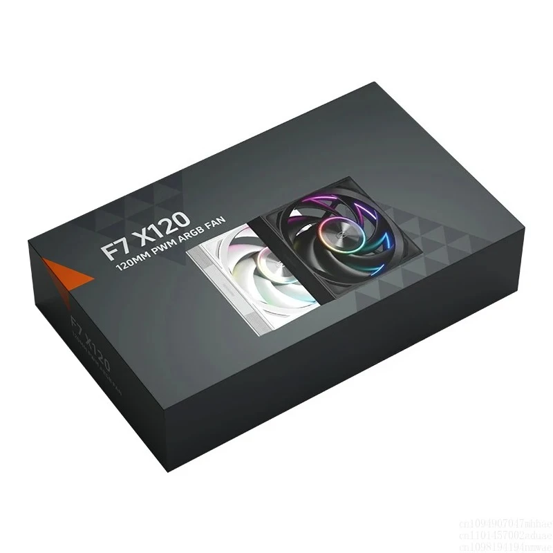 F7X120 ARGB cooling fan silent cpu computer case 12cm building block fan