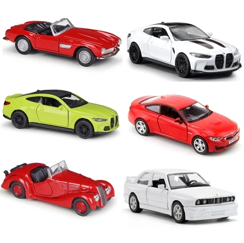 Alloy car model 1:36 series BMW M2 M3 M4 M5 550I 328 507 sports car children\'s collectible gifts