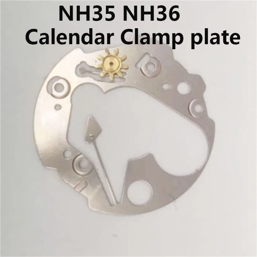 Suitable For NH35 NH36 Mechanical Movements Calendar Clamp Plate Movement Repair Parts Watch Accessories