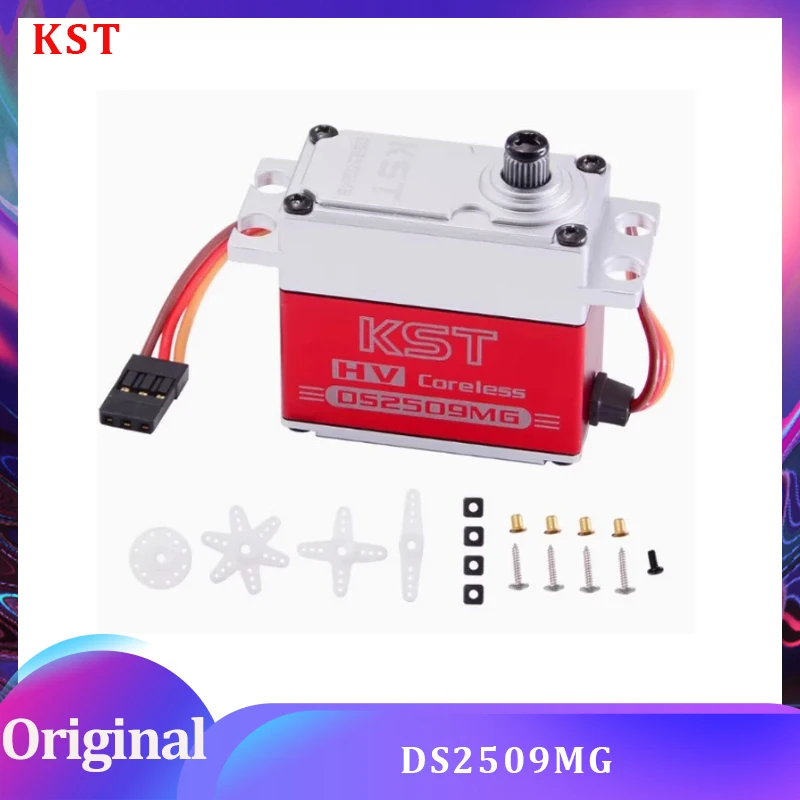 

KST DS2509MG Servo 28KG Digital Coreless 8.4V Full Metal Steering Servo For RC Car Truck