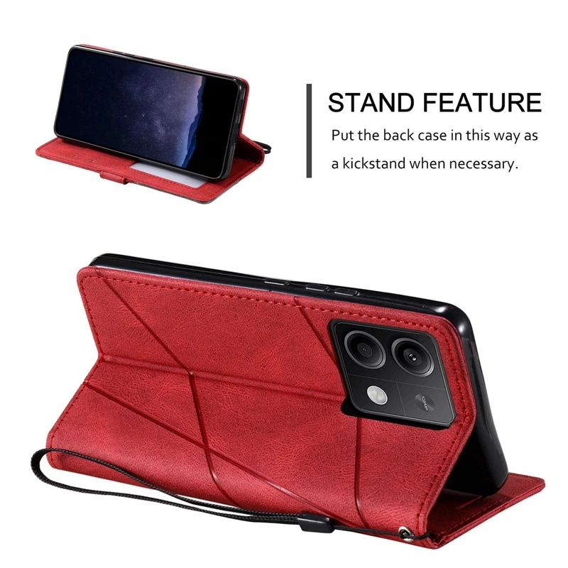 For Coque Xiaomi Redmi Note 13 5G Cover Flip Wallet Leather Case on For Funda Xiomi Redmi Note 13 Pro 5G Note13 Pro+ Phone Case