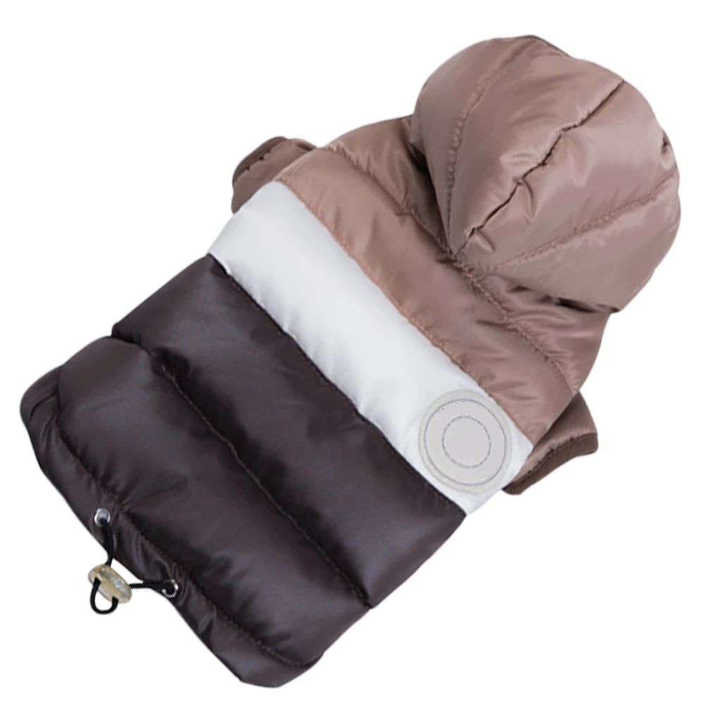 

Down Cotton Vest Fleece Jacket Winter Dog Clothes Breathable Pet Outfit Comfortable Warm Small Decorative