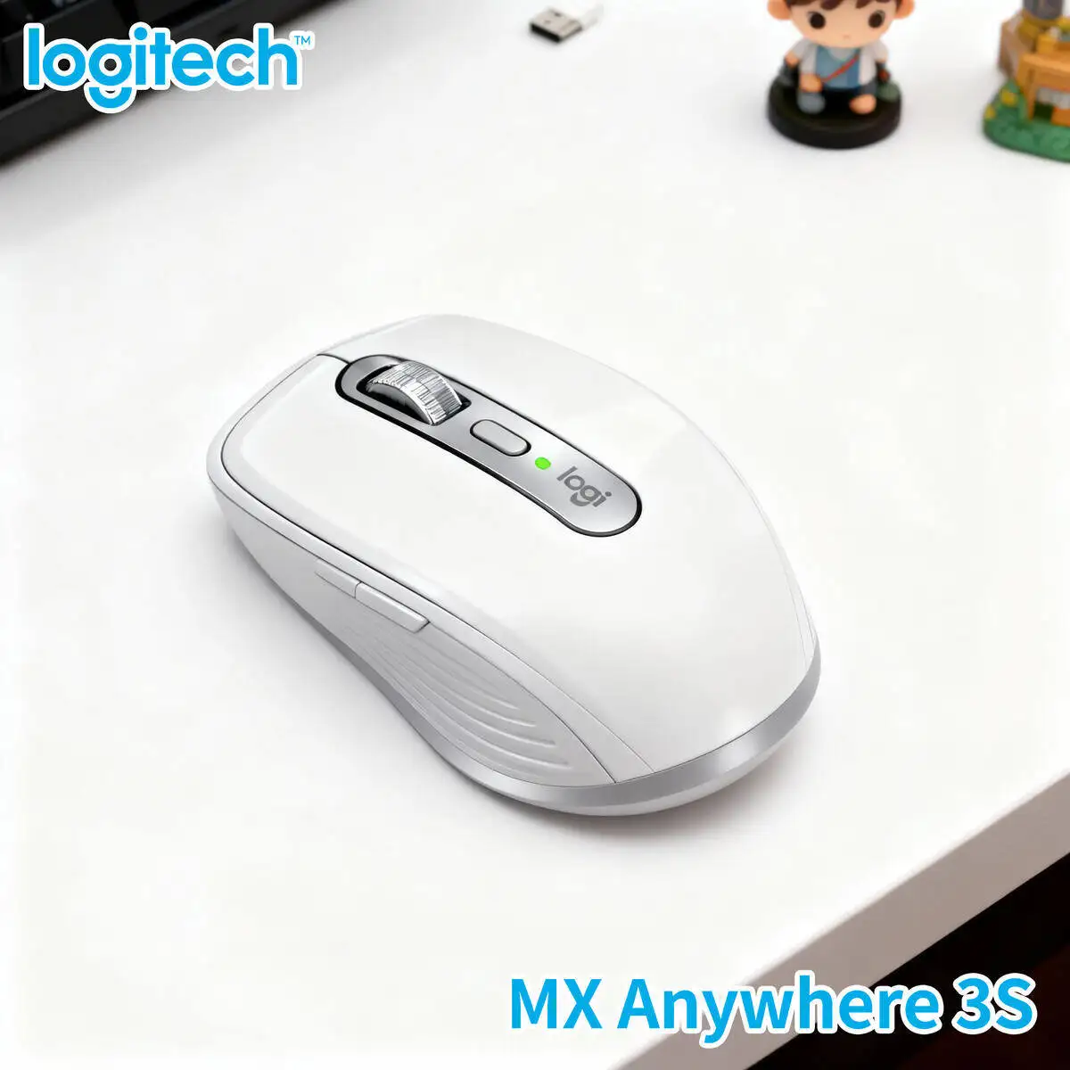 

Logitech MX Anywhere 3S Silent Mouse for Galaxy Tab Noise-Free Office Use