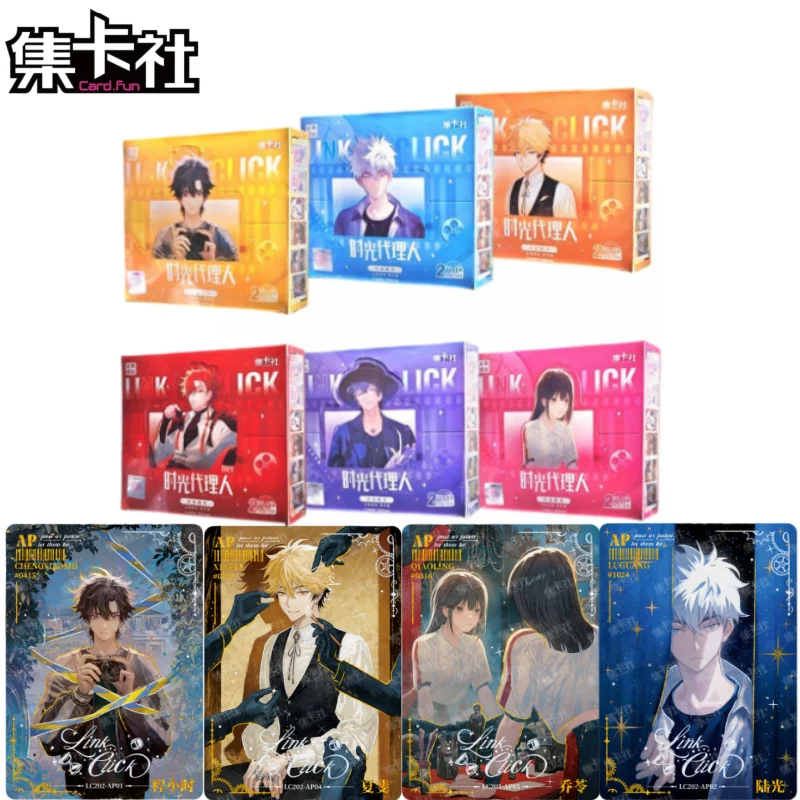 Card.Fun New Product LINK CLICK Youth Time Series Card Official Genuine Peripheral Collection Toy Card Festival Gift OriginalBox