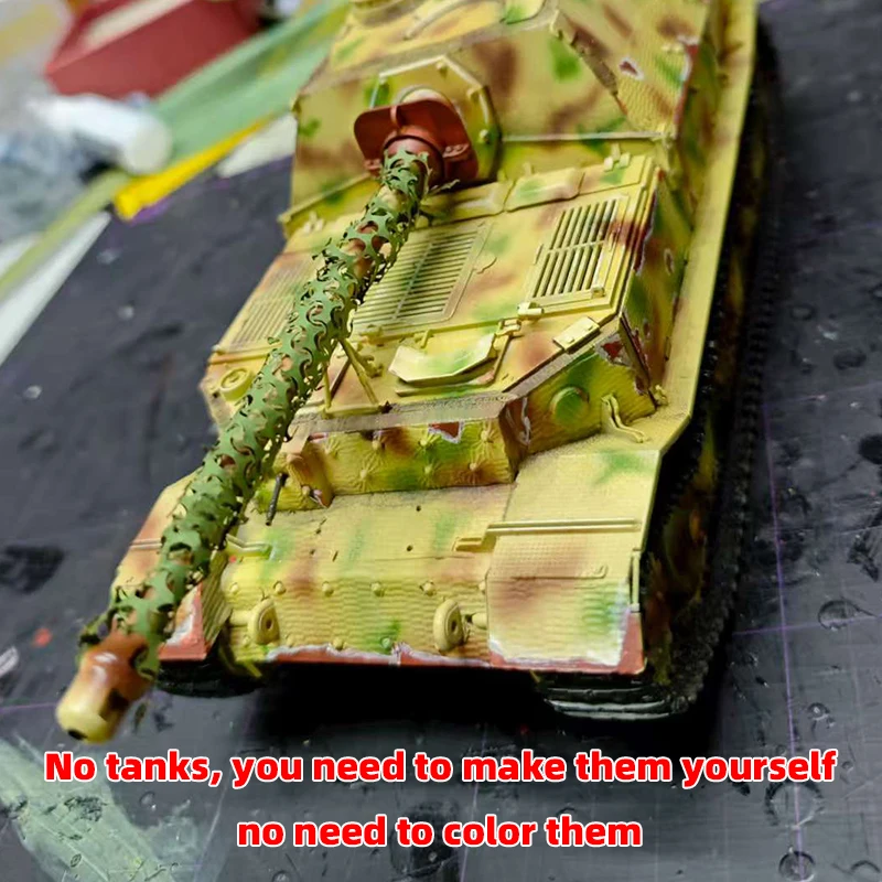 Papier-Tarnnetz für Modellpanzer, gepanzerte Fahrzeuge und Militärfahrzeuge Miniatur-Diorama 1/48 1/72 1/35 – Detail 2