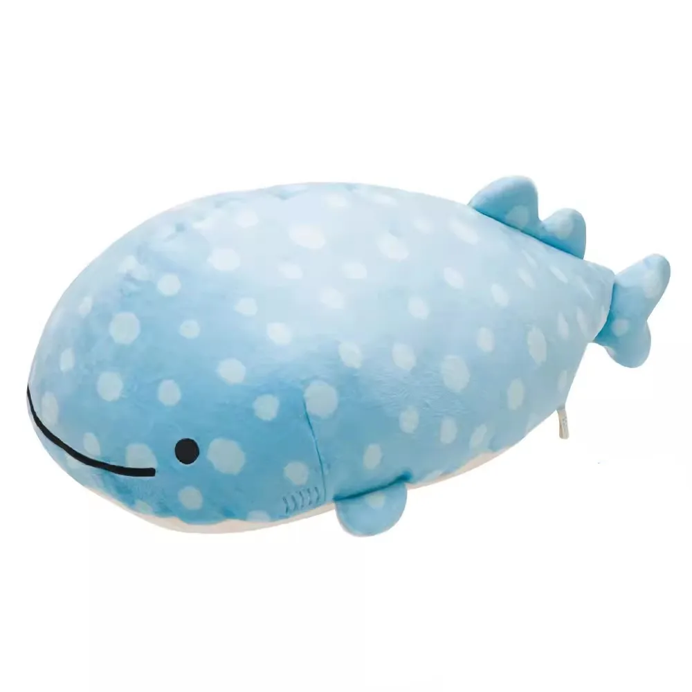 New Cute Jinbe-san Whale Plush Girls Boys Kids Stuffed Animals Toys For Children Gifts Big Size 40CM