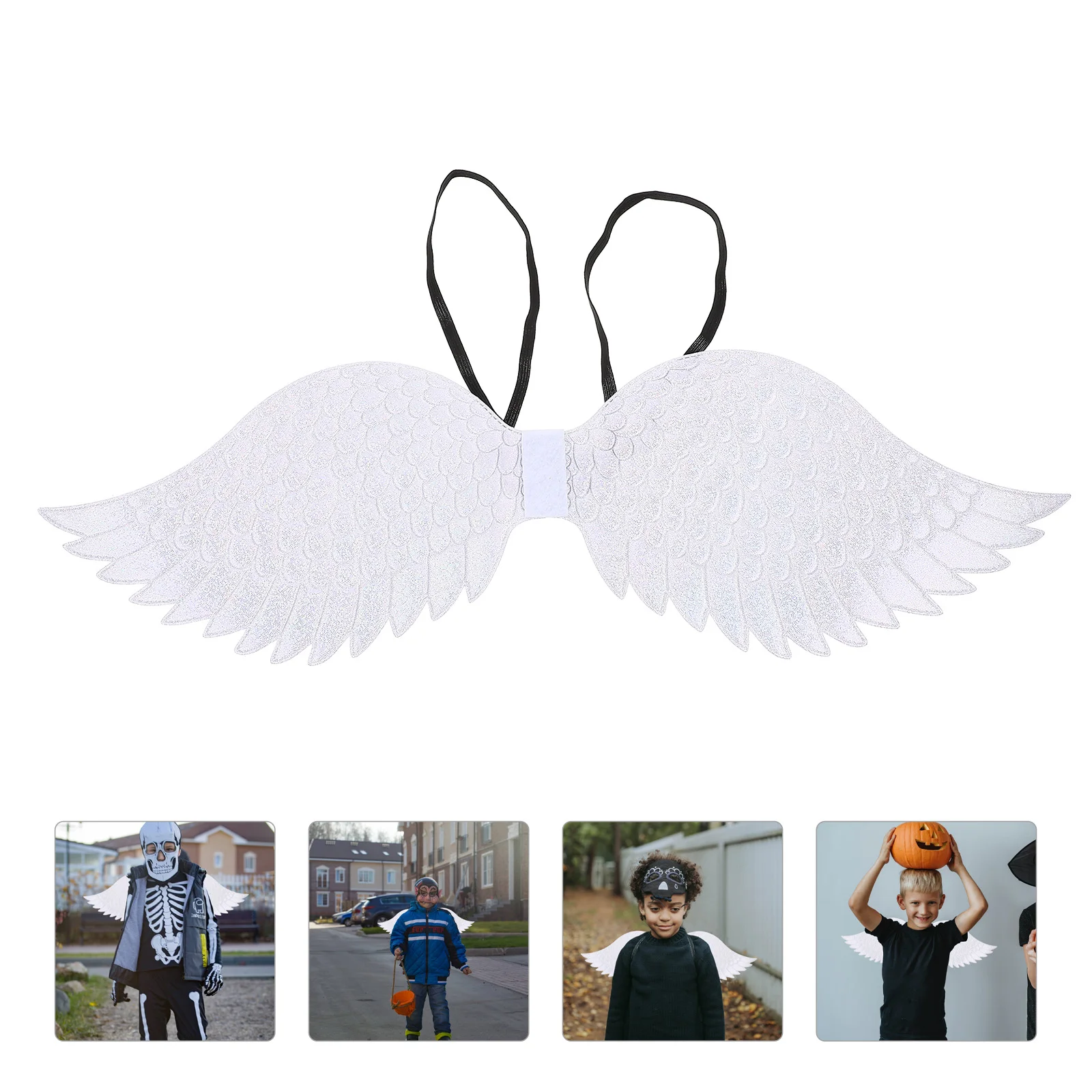 

Wings Dress Up Props Masquerade Halloween Party Performance Decor Fake Model Decoration Cloth Parties Supply Child