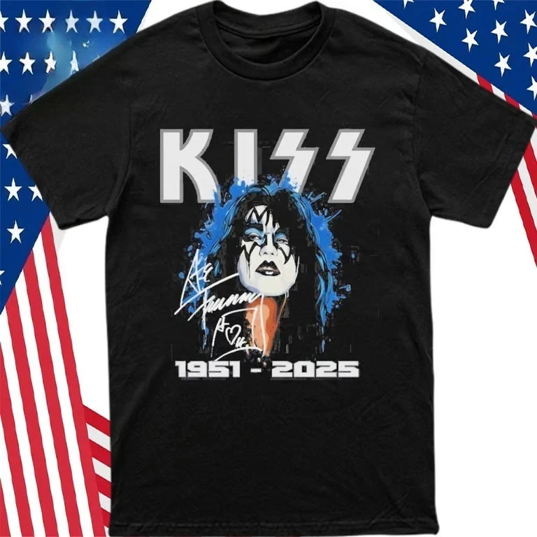 روك ليجند ايس فريلي ذكرى وداعته إلى قبلة عازف الجيتار تي شيرت للرجال والنساء تي شيرت من القطن الخالص