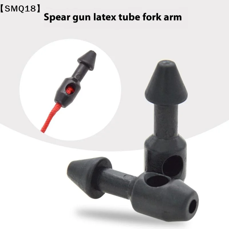 2Pcs Spearfishing Rubber Insert Spearfishing Diver Fishing Accessory Speargun Rubber Band Wishbone Inserts Plastic Tools【SMQ】 view 2