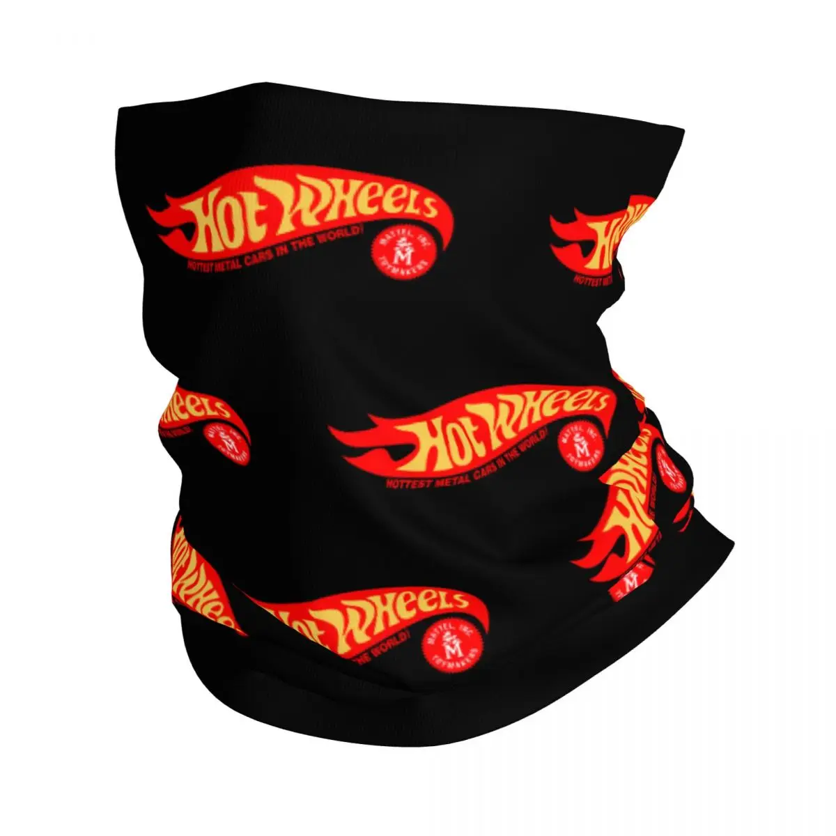 Hot-Wheel Bandana Neck Cover Vintage Collector Car Banner Wrap Scarf Multi-use Cycling Scarf Riding for Men Women Adult Washable