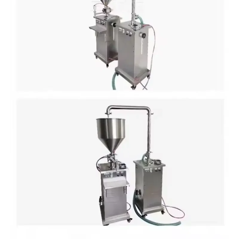 SY-500L Semi-automatic Cosmetics Cream Toothpaste Pneumatic Vertical Filling Machine Semi Automatic Filler Machine
