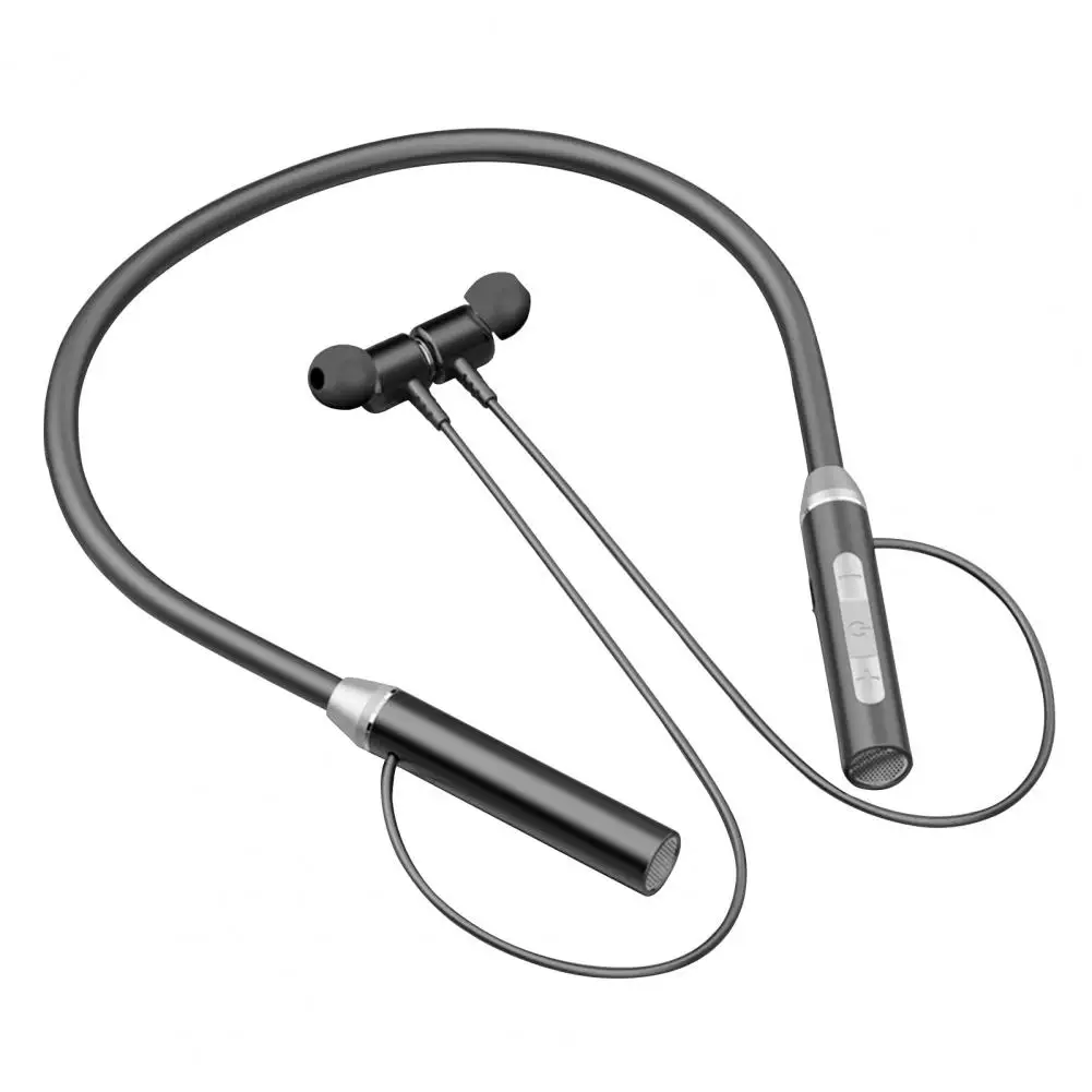 

Bluetooth Earphones Wireless Earbuds Magnetic Neckband Earphone Waterproof TF Card Slot Sport Headset with Mic Noise Cancelling