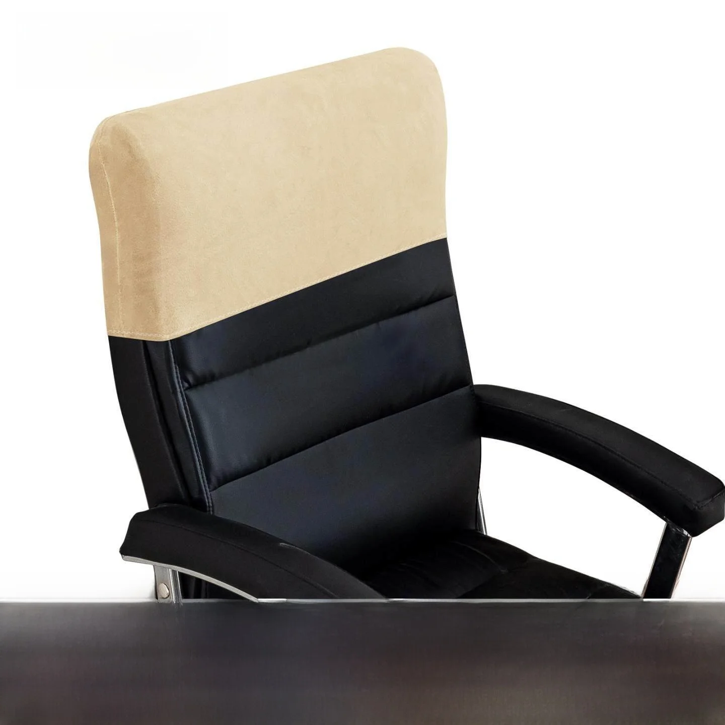 Elastic Office Chair Headrest Cover Computer Chair Cover Rotating Chair Cover Dustproof Home Fabric Sofa Cover Pure Color
