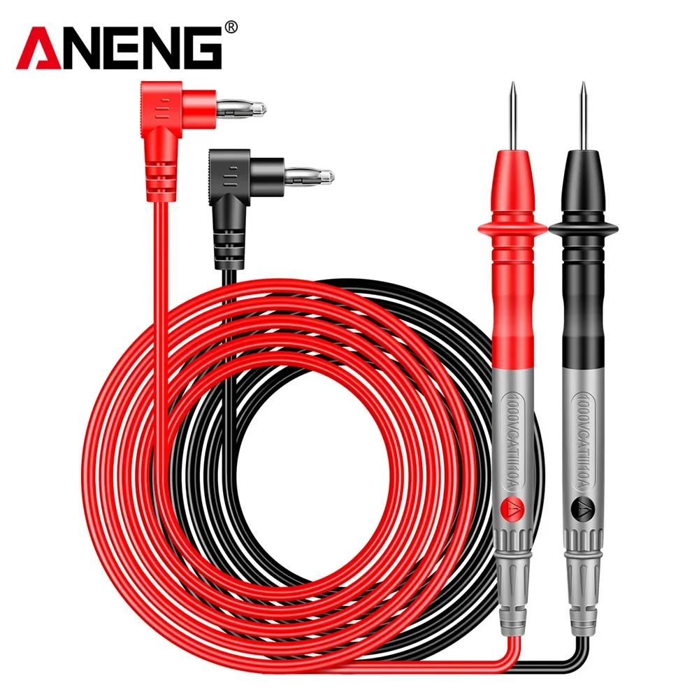 

Digital Multimeter Test Lead 1000V 10A ANENG PT840 Probe Universal Needle Pin Wire Pen Cable Kit Current Voltmeter Tester Wire
