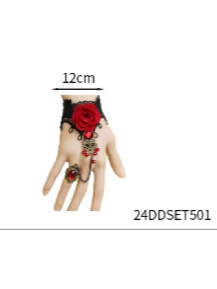 PESENAR-Ensemble de 5 jours de fréquence gothique pour femmes et hommes, fête d'Halloween, mariage, 303