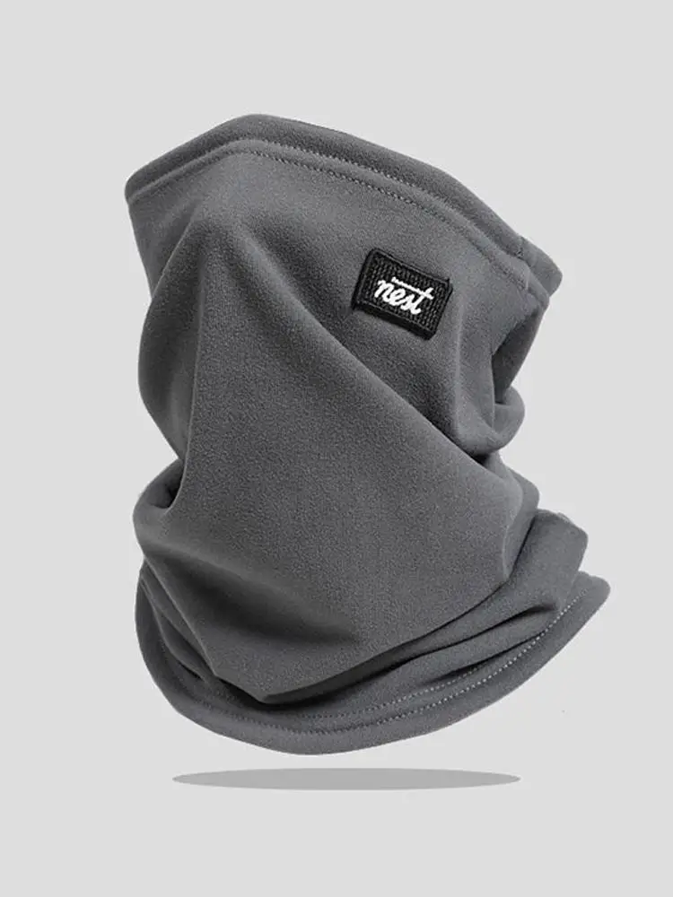 AliExpress NONE Neck Warmer Men Women Winter Neck Tube Scarf for Biker Motorcycle Car Windproof Cold Proof Cycling Half Face Cover Neck Gaiter