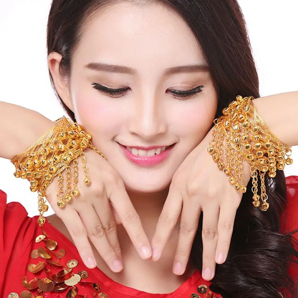 Bohemian Tassel Pendants Charm Upper Bracelet Arm Chain Metal Hollow Out Geometric Pattern Retro Arm Cuff Bangle Body Bracelets