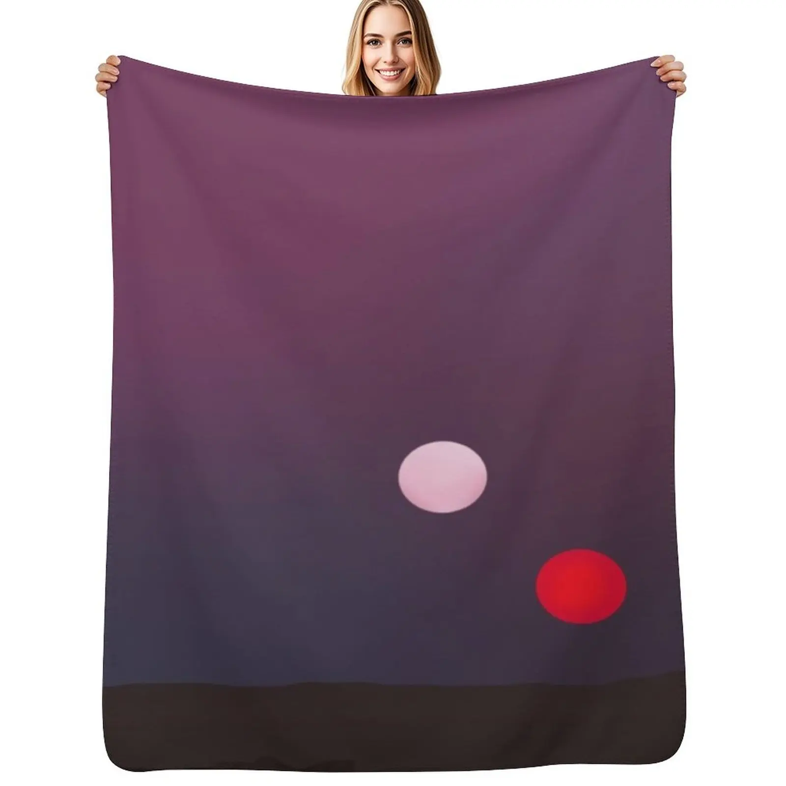 

Sunset on Tatooine Throw Blanket Anti Shedding Soft Fuzzy Blanket for Home