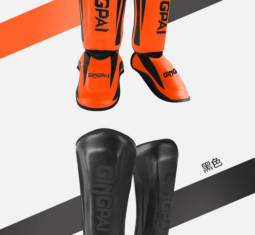 Jugend/Erwachsene Kinder mma Boxen Schienbeinsc honer Spann Kickboxen Knöchel unterstützung Ausrüstung Karate Protektoren Sanda Muay Thai Leggings Deo – Detail 9