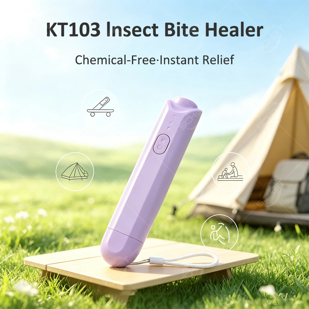 Portable Mosquito Bite Relief Device, Physical Itch Relief for Outdoor Camping Hiking Travel for Children Parents
