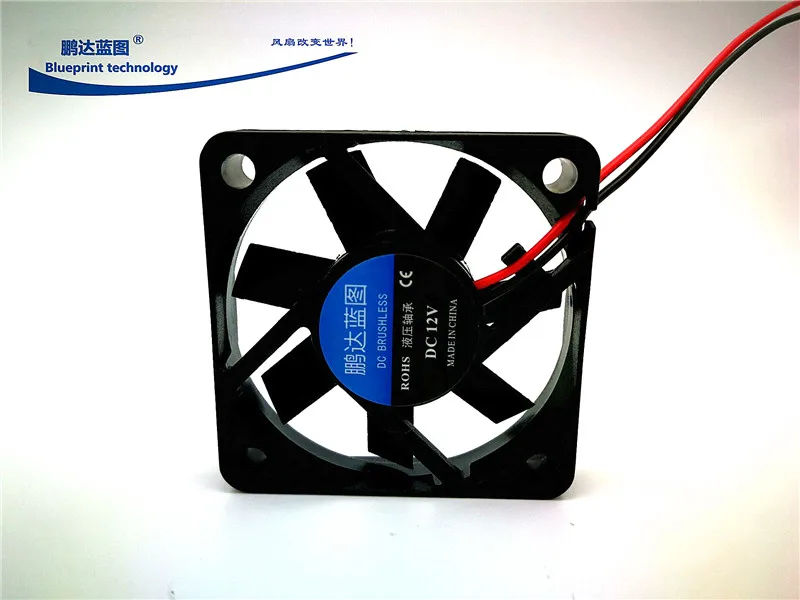 New Mute 5010 Hydro Bearing 12v0. 1A Computer CPU Notebook 5cm Battery Cooling Fan 50*50*10MM