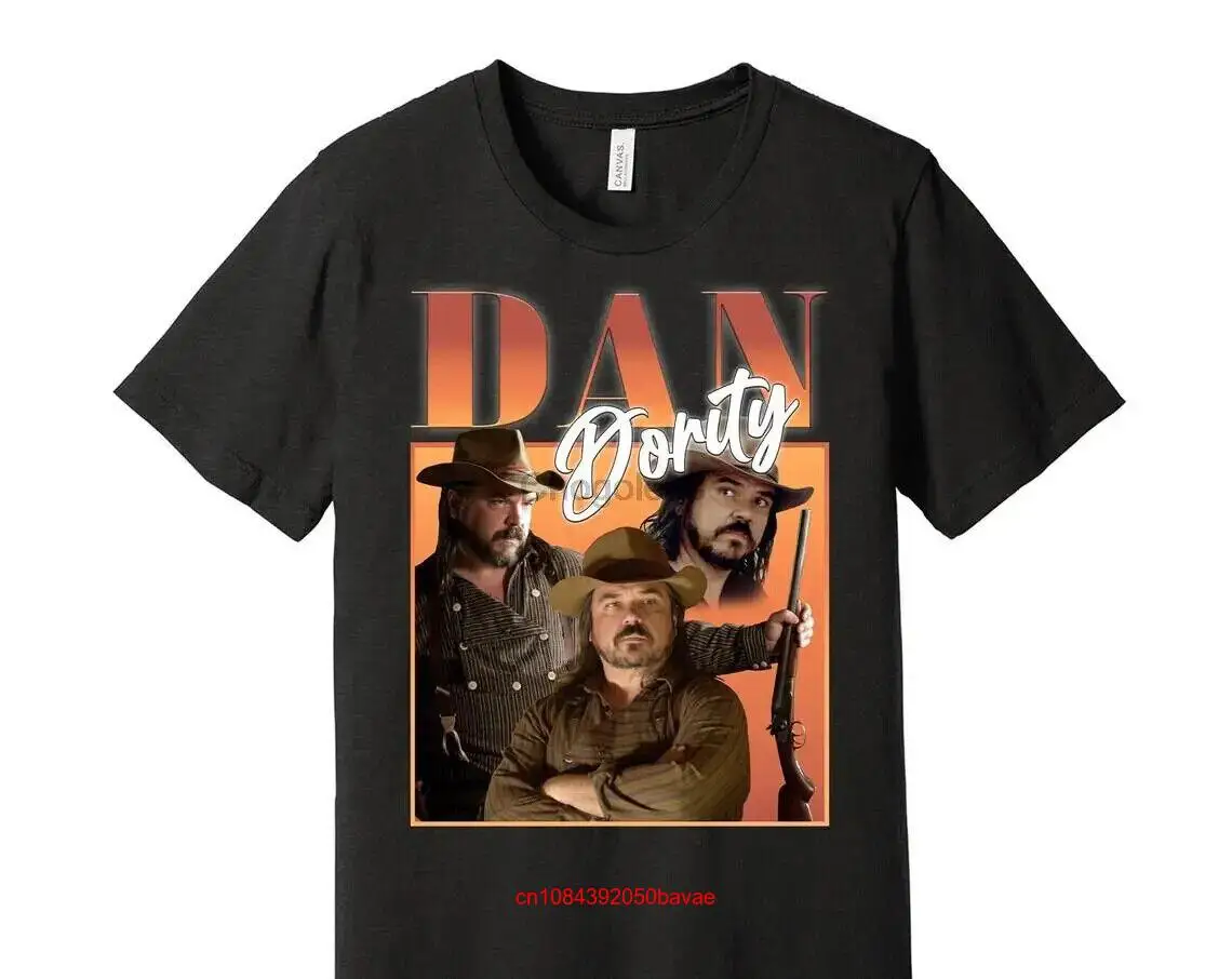 Уличная модная футболка Dan Dority большого размера дэдвуд влюбленные Gritty Am с длинным или коротким рукавом