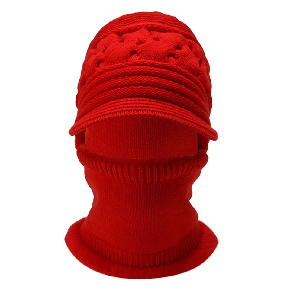 Winter Ski Hat For Women Men Windproof Hood For Neck Face Head Warm Hunting Apparel Lei Feng Hat Ear Hat 5