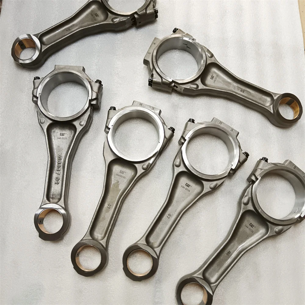 High Quality Cat Excavator Parts Engine Parts Connecting Rod 1440725 For Caterpillar Cat Engine 3512 3516 Con Rod 144-0725