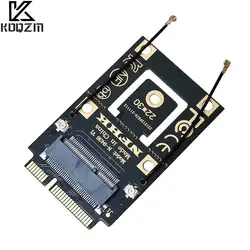 New M.2 NGFF To Mini PCI-E (PCIe+USB) Adapter For M.2 Wifi Bluetooth Wireless Wlan Card Intel AX200 9260 8265 8260 For Laptop