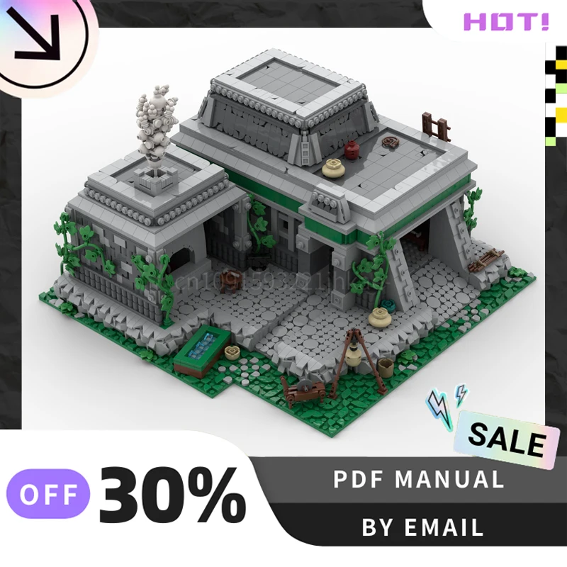 

[4646PCS] Customized MOC Blacksmith Creative Building Blocks Set STEM Toys DIY Construction Model Kit Birthday Gifts