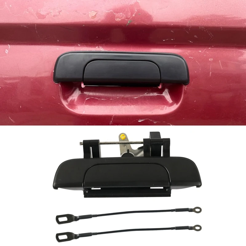 

NEW-Tailgate Door Handle + Tailgate Cable For Toyota Tacoma 1995-2004 Accessories Replace 6909035010 65770-04030