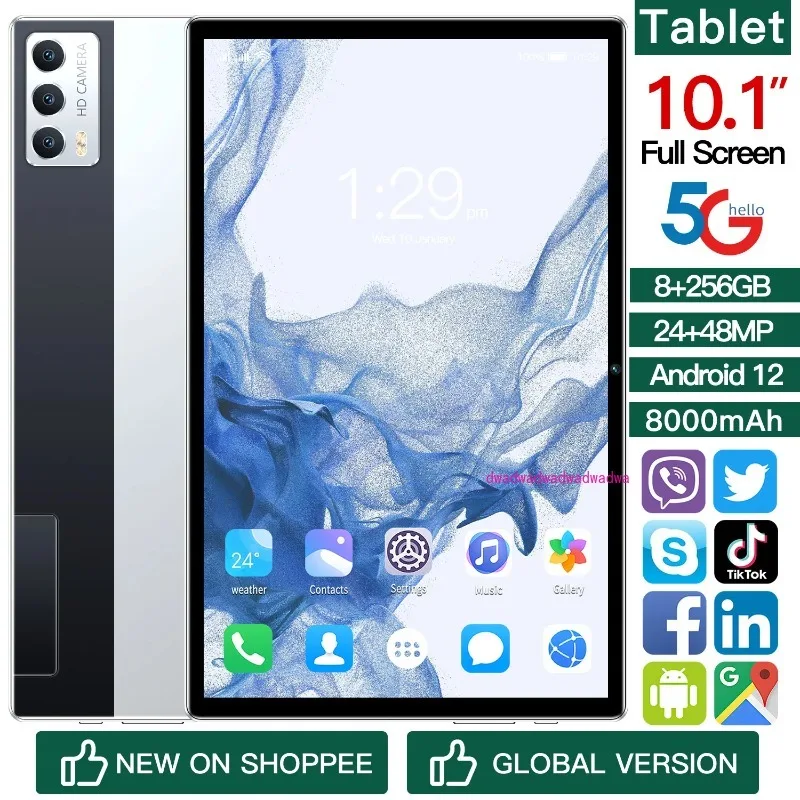 

Смарт-планшет x11Pro Android с большим экраном 10,1 дюйма