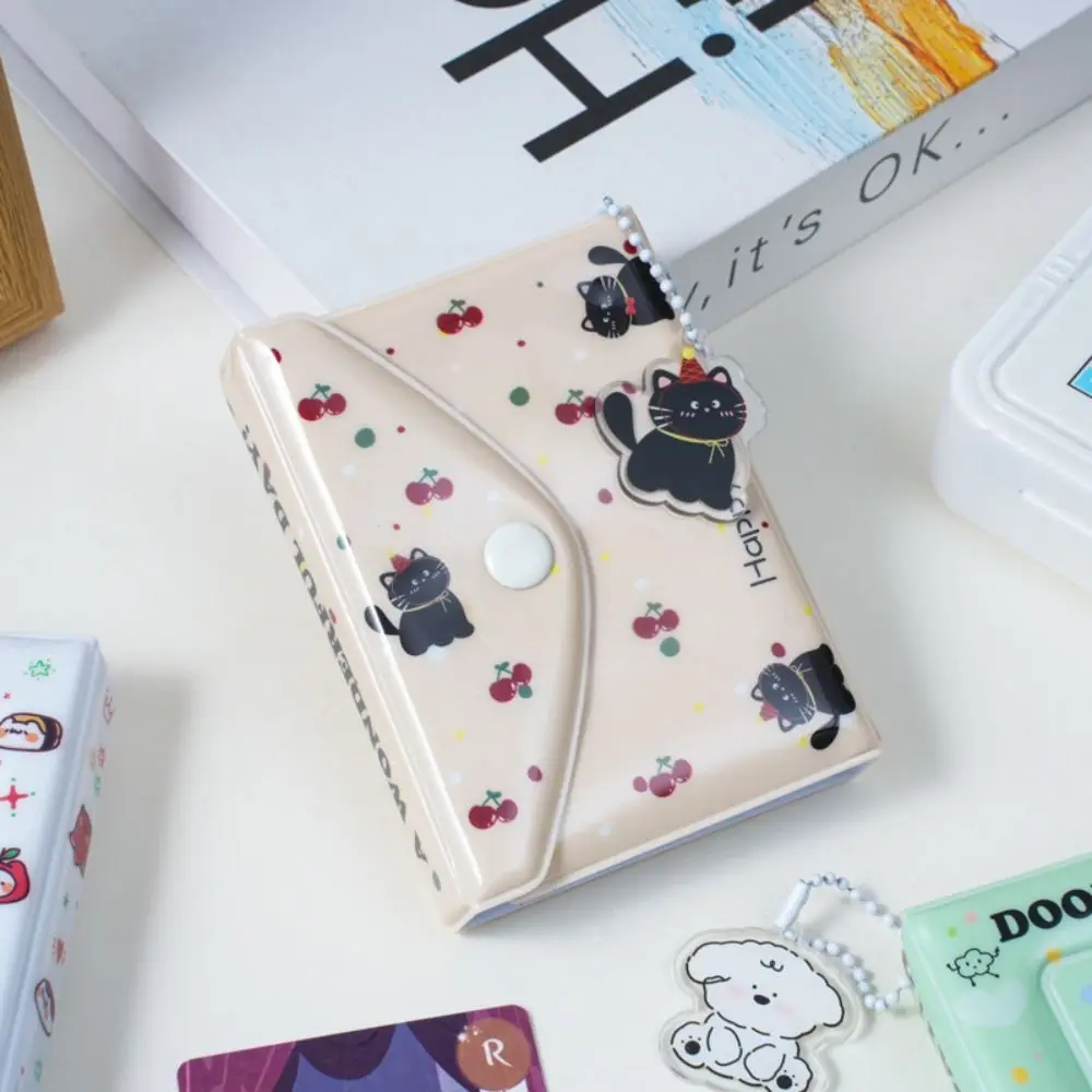 36Card Slots Envelope Photo Album Cartoon Animals Cute Picture Storage Holder Waterproof Large Capacity Business Card Book Girl